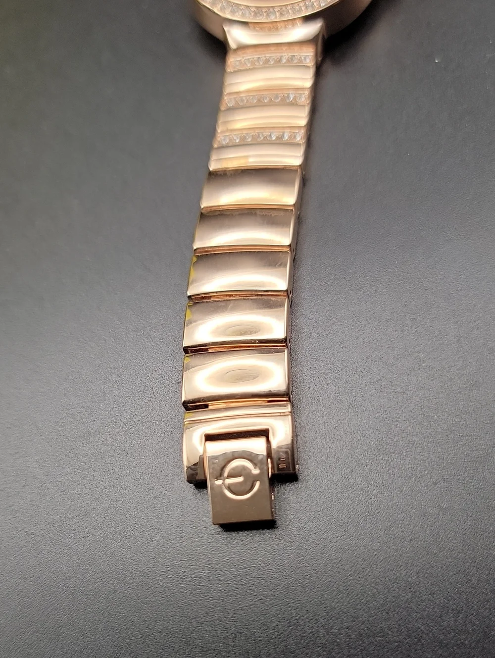 NEW Elgin Women's 3 Piece Rose Gold-Tone Strap 32mm Quartz Watch & Bracelet Set - Picture 6 of 9